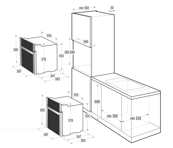 Духовой шкаф gorenje bo8krb